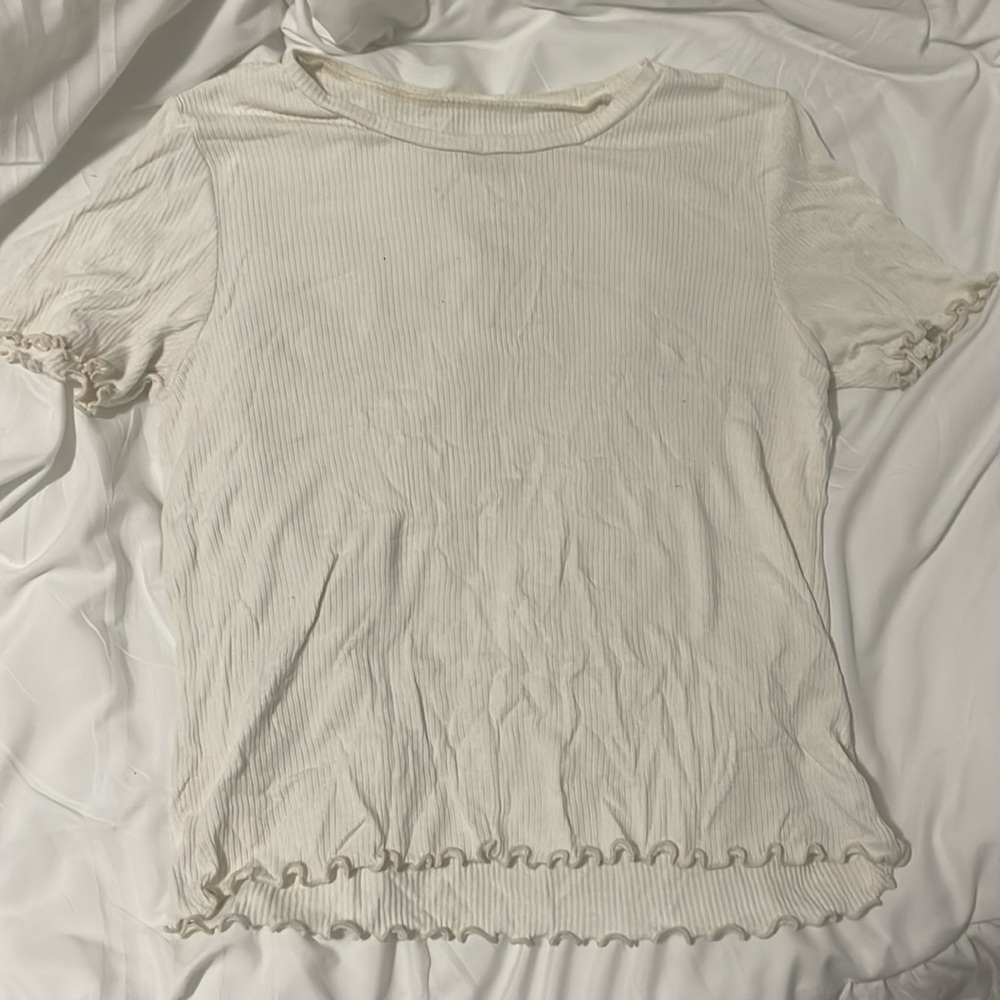 Cream American Eagle T shirt